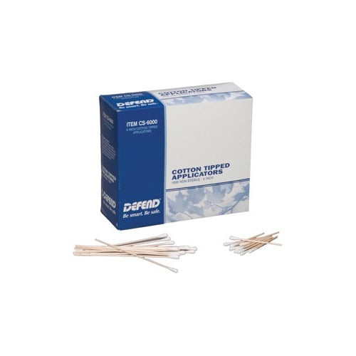 Mydent CS6000 Defend Cotton Tipped Applicators 6 Mydent CS6000 Defend Cotton Tipped Applicators 6